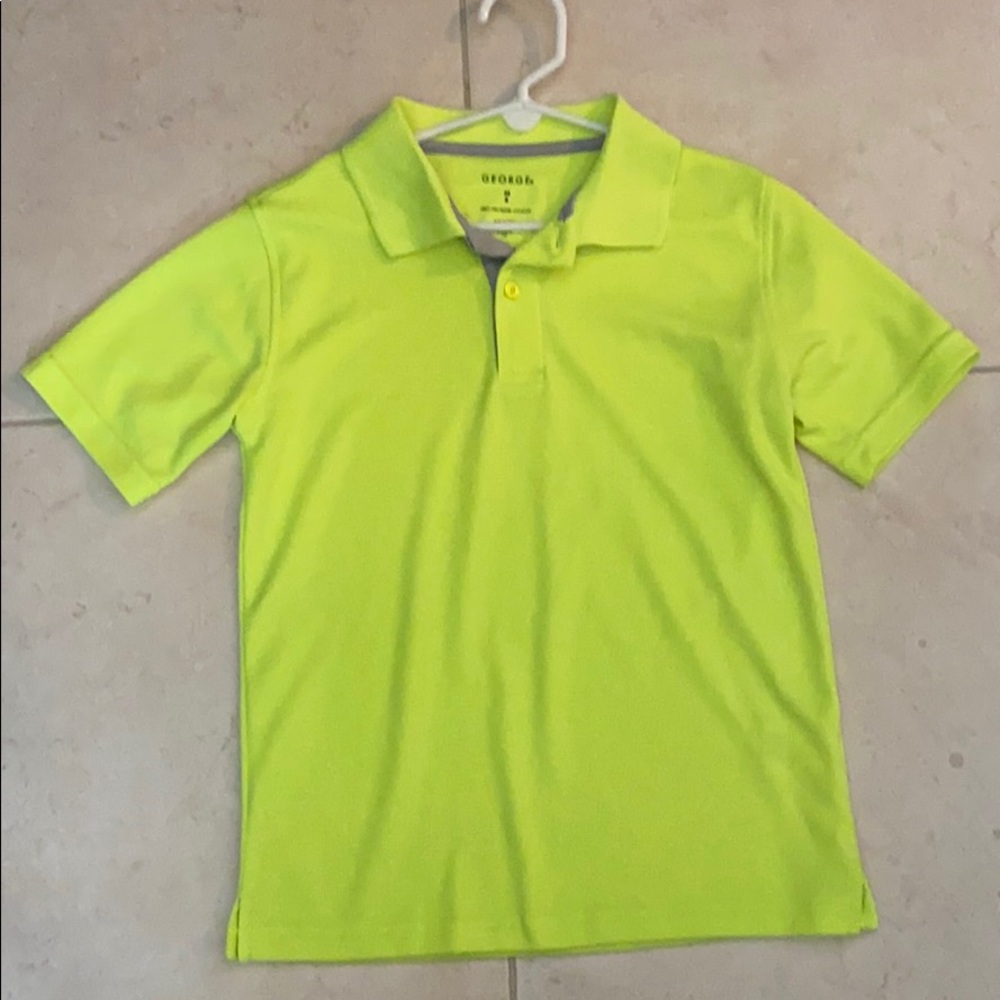 Neon green polo BNWOT